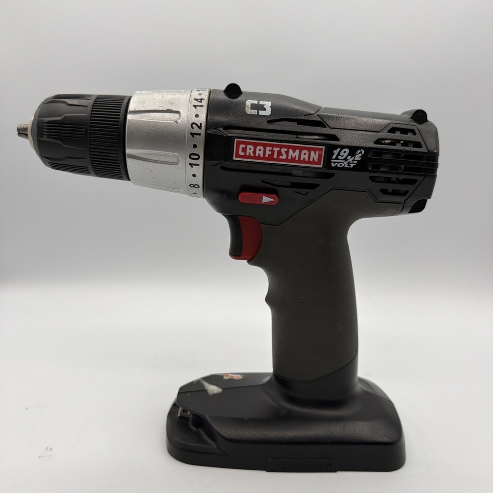 Craftsman C3 19.2V Drill 3/8" Model 315.116890 Bare Tool / 0-650RPM
